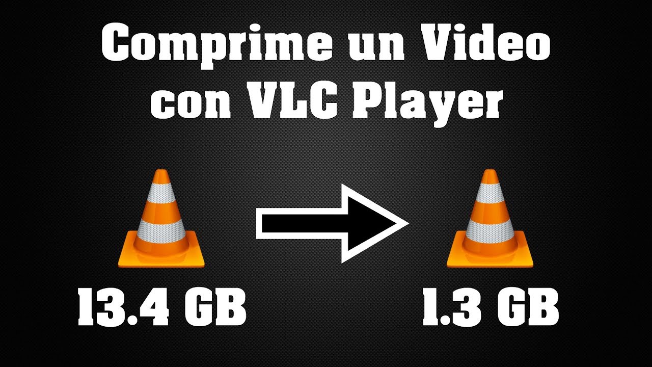 comprimir un video con vlc