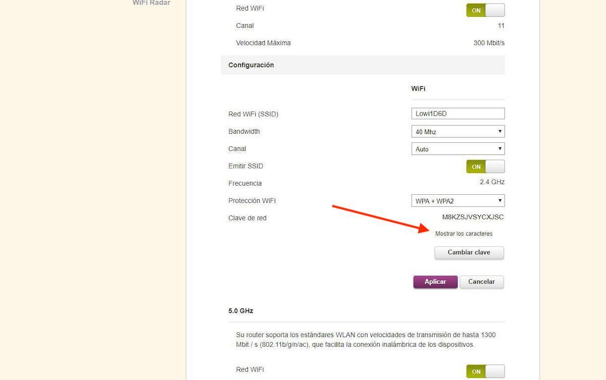 Ajustes clave TP-Link