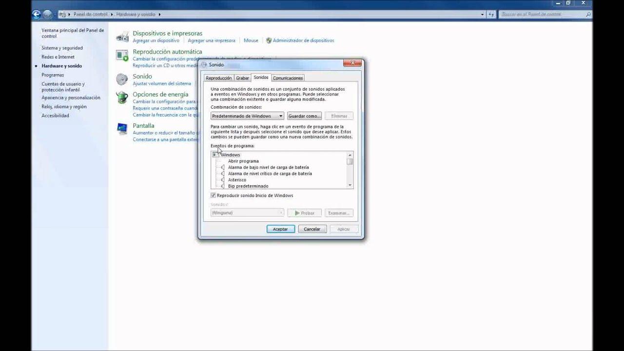actualizar controladores y solucionar audio