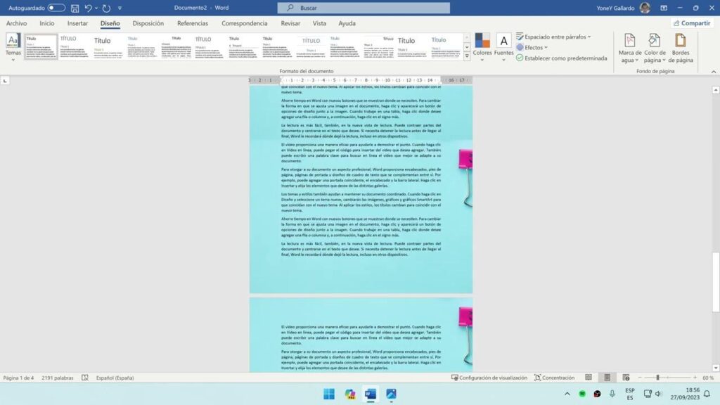 Guía completa para poner una imagen de fondo a página completa en Word