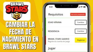 como cambiar la edad en Brawl Stars