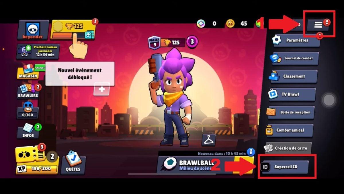 Crear un nuevo Supercell ID para Brawl Stars