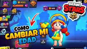 como cambiar la edad en Brawl Stars
