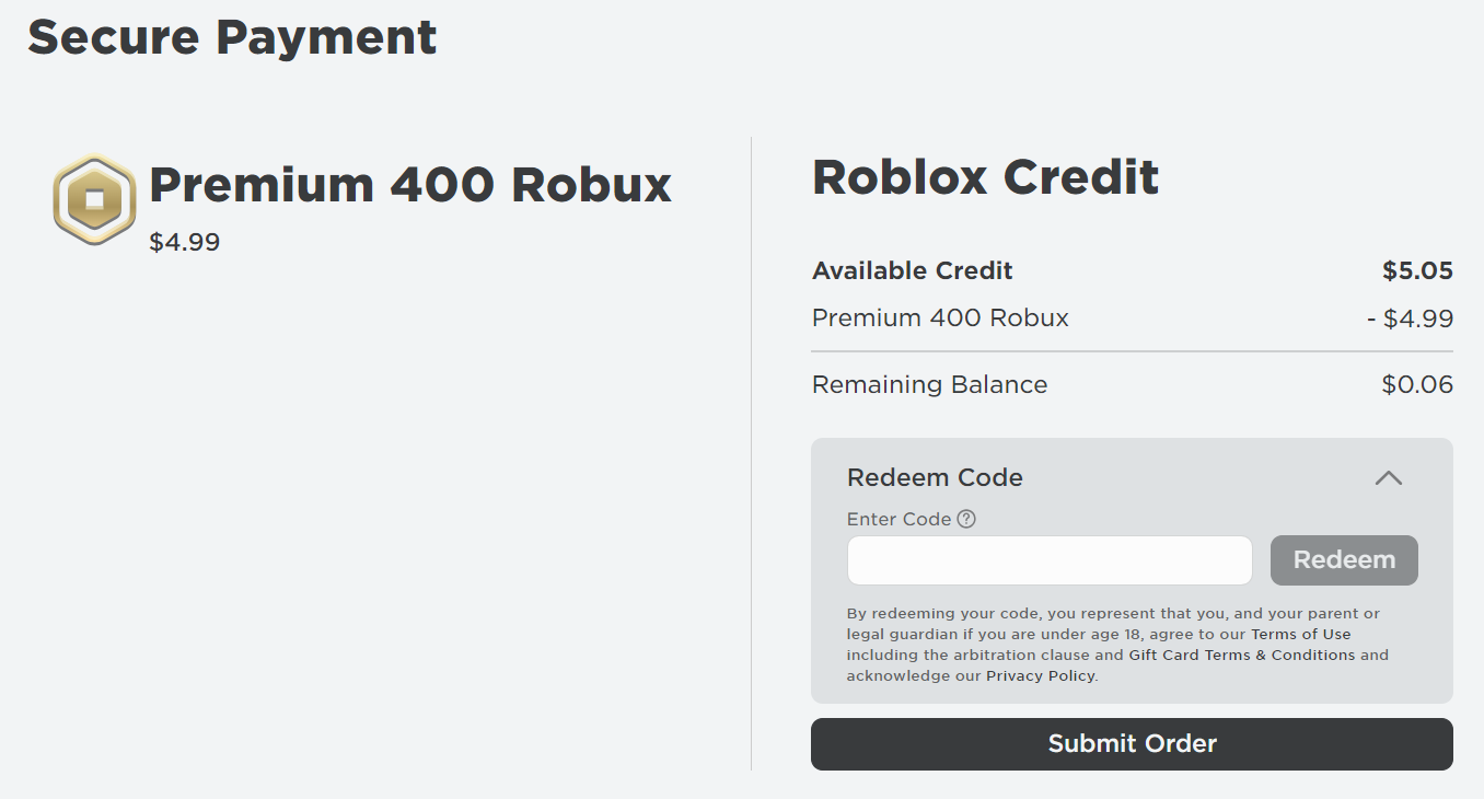 Formas oficiales de comprar Robux