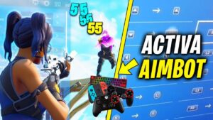como activar aimbot en fortnite