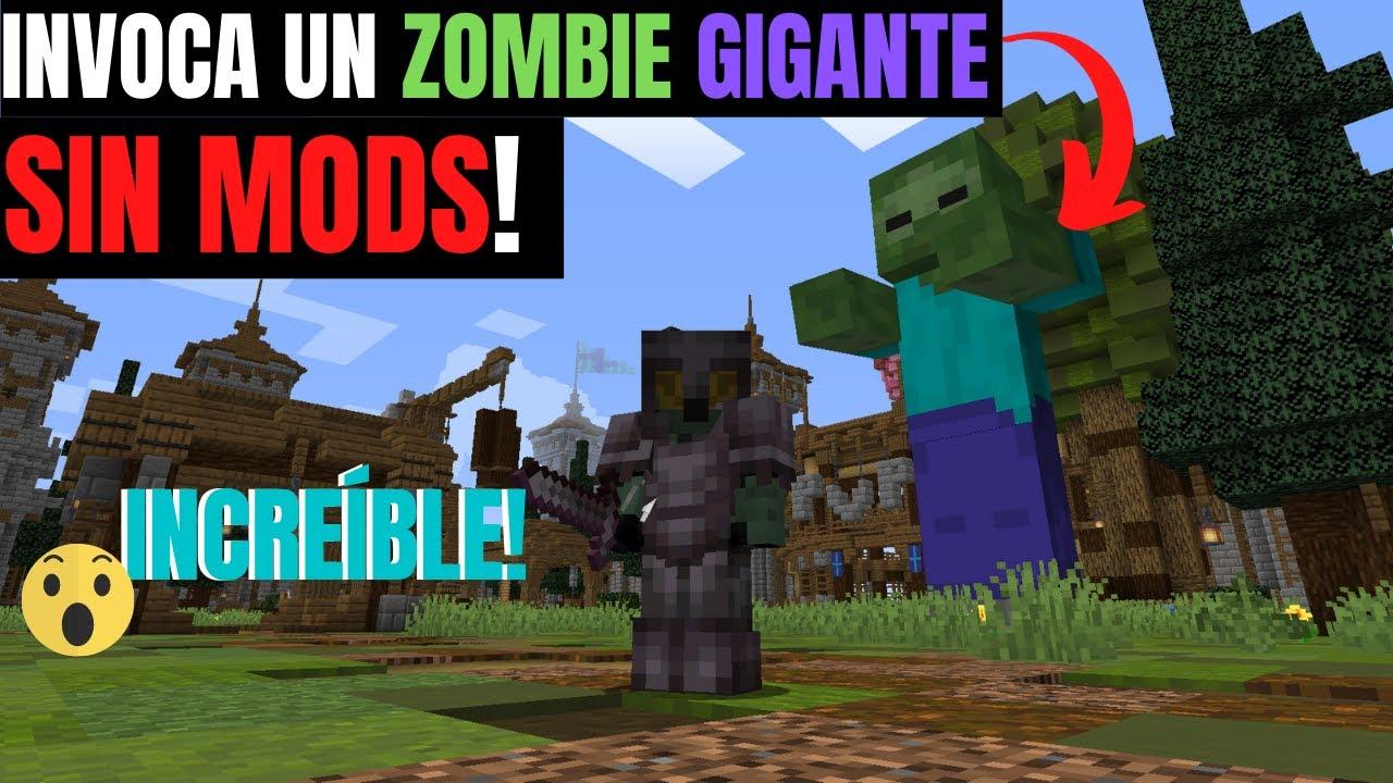 comando para invocar zombie en minecraft