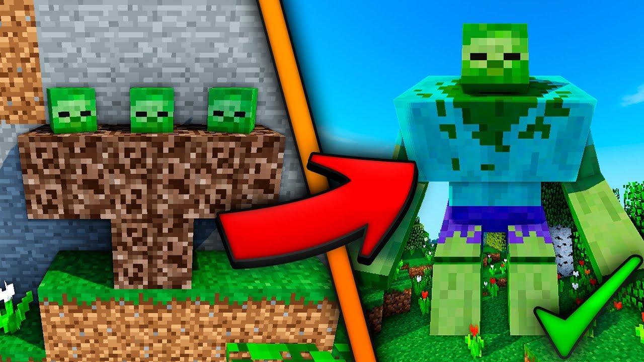 invocar zombie en minecraft