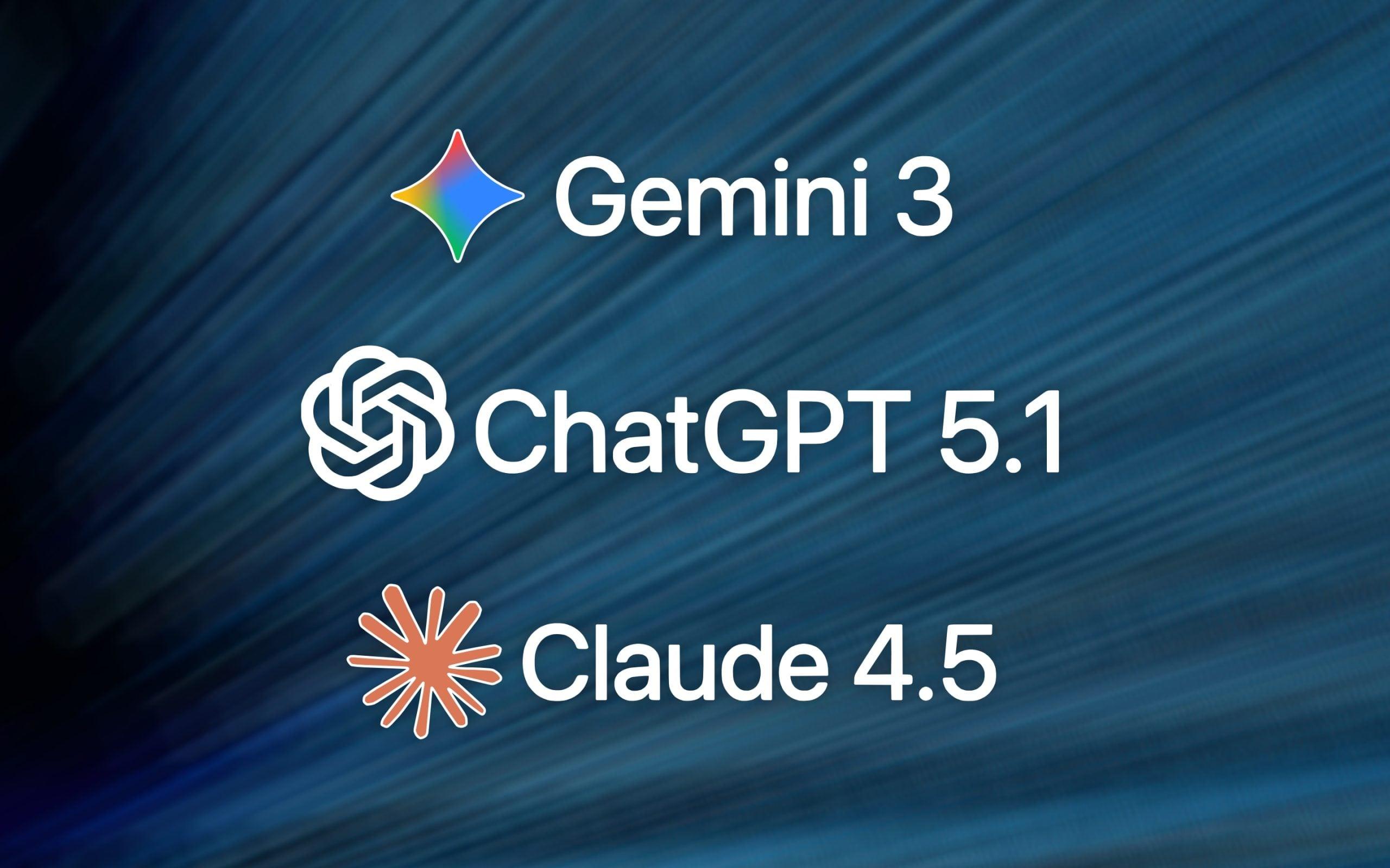 Comparativa Claude ChatGPT Gemini