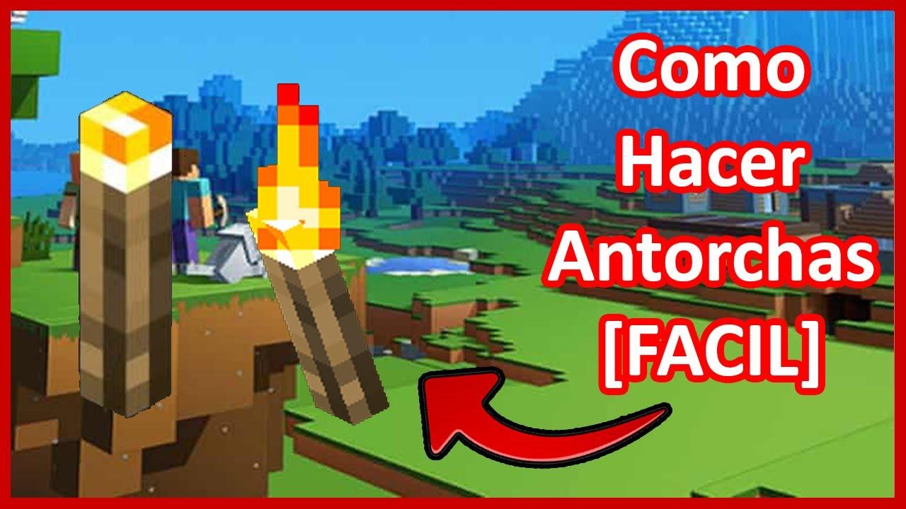 Tipos de antorchas en Minecraft