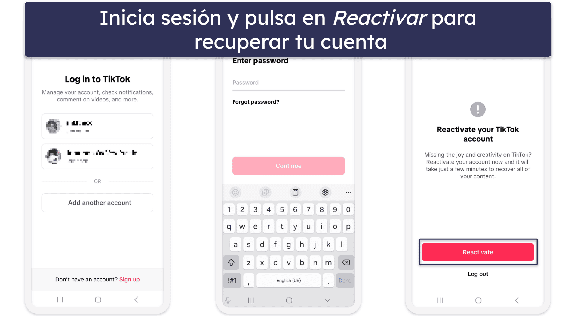 preparar desactivacion tiktok