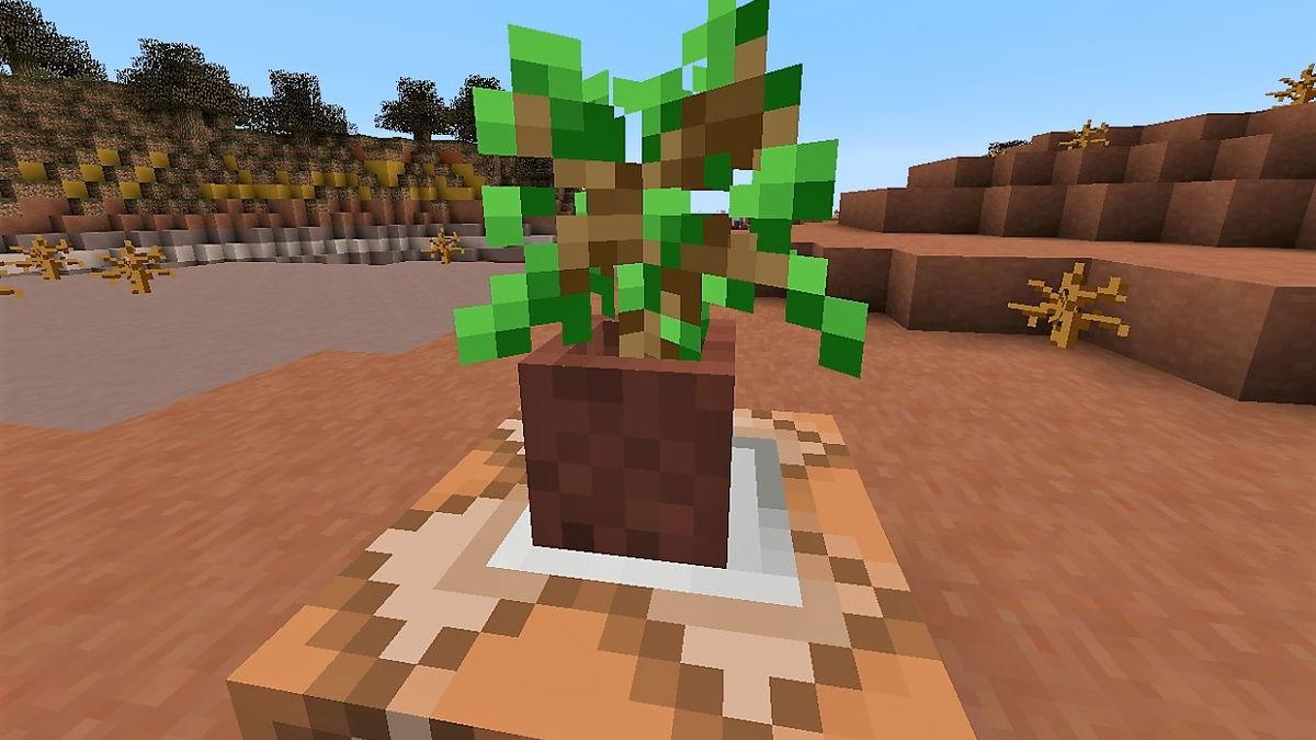 Macetas de Minecraft crafteo usos y decoración