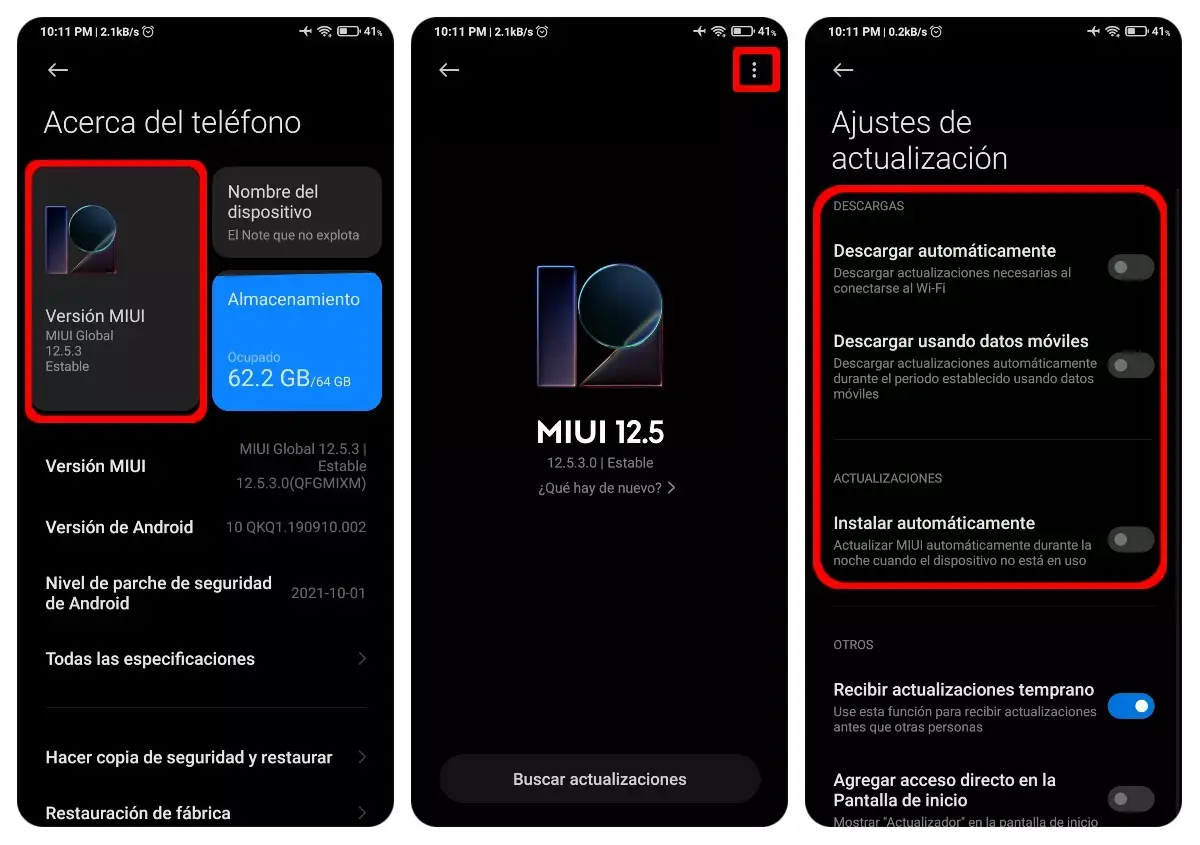 Fondos de pantalla y bloqueo en MIUI Fondos de pantalla y bloqueo en MIUI