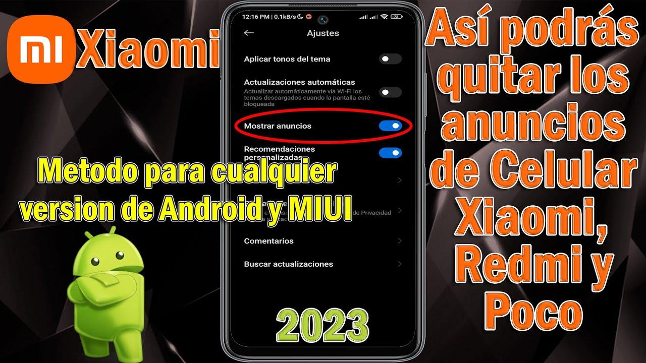 Publicidad en Xiaomi con HyperOS