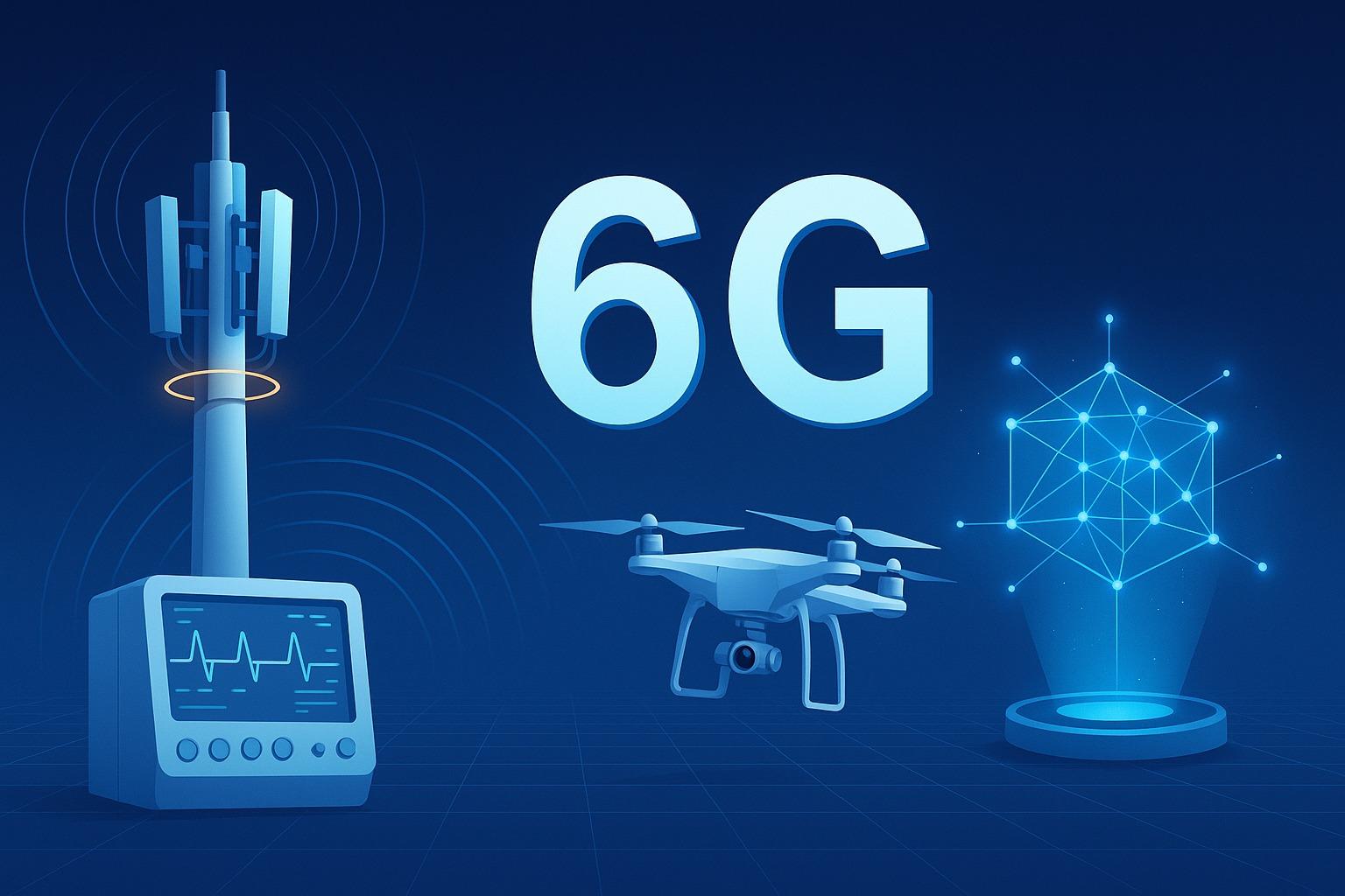 Comparativa de velocidad y latencia entre 5G y 6G