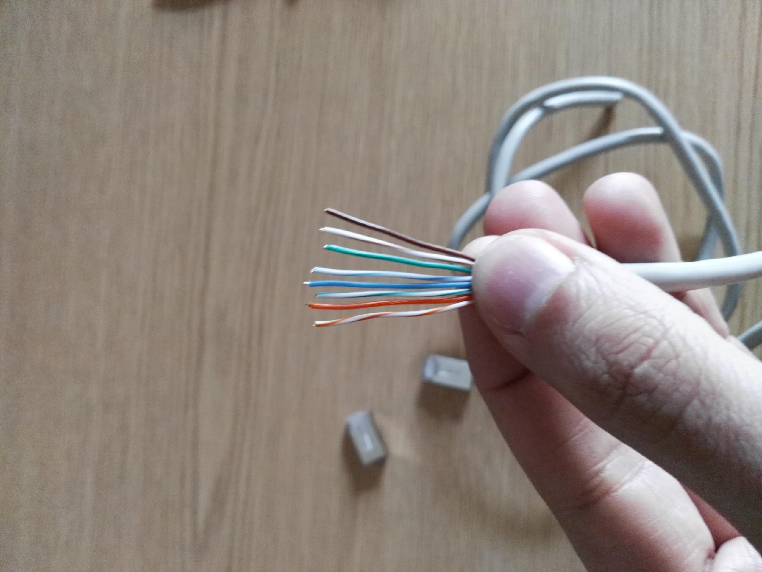 materiais de cabos de rede