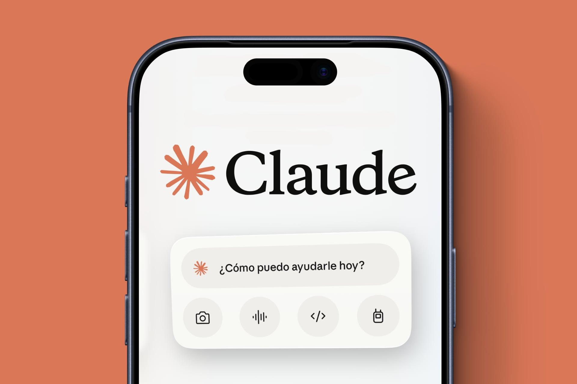 Funciones de Claude en iPhone