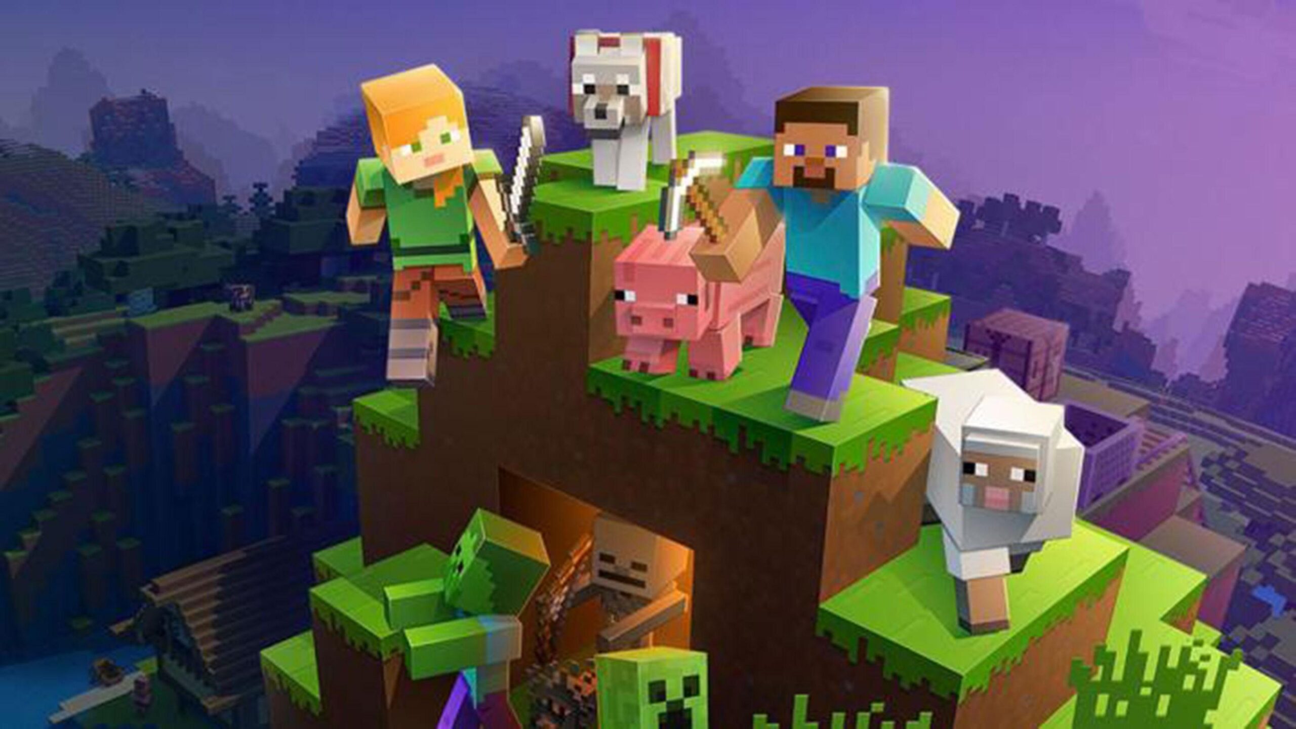 Niños jugando en PC