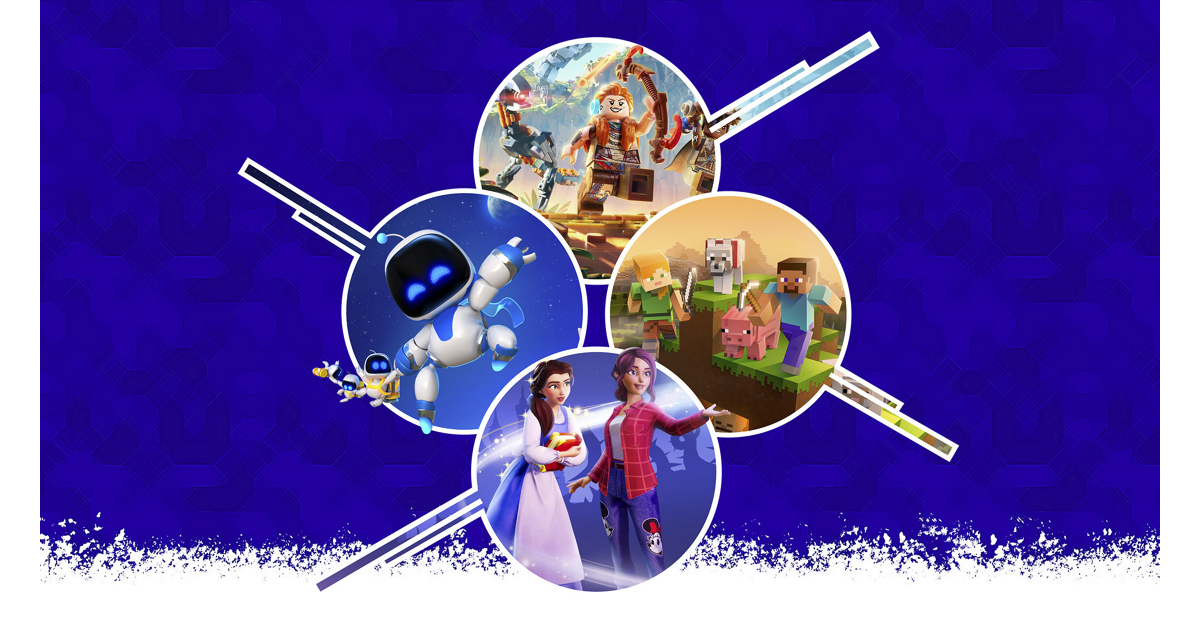 Consola y juegos infantiles