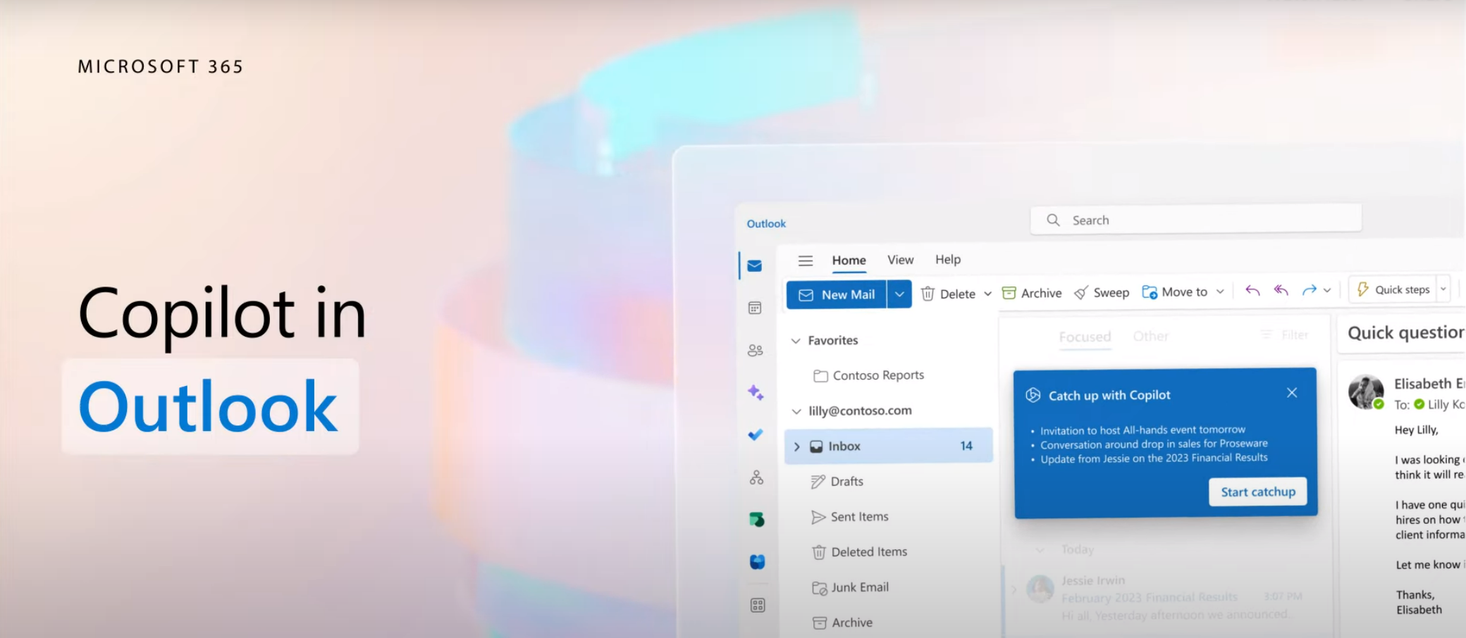 Copilot en Microsoft Outlook