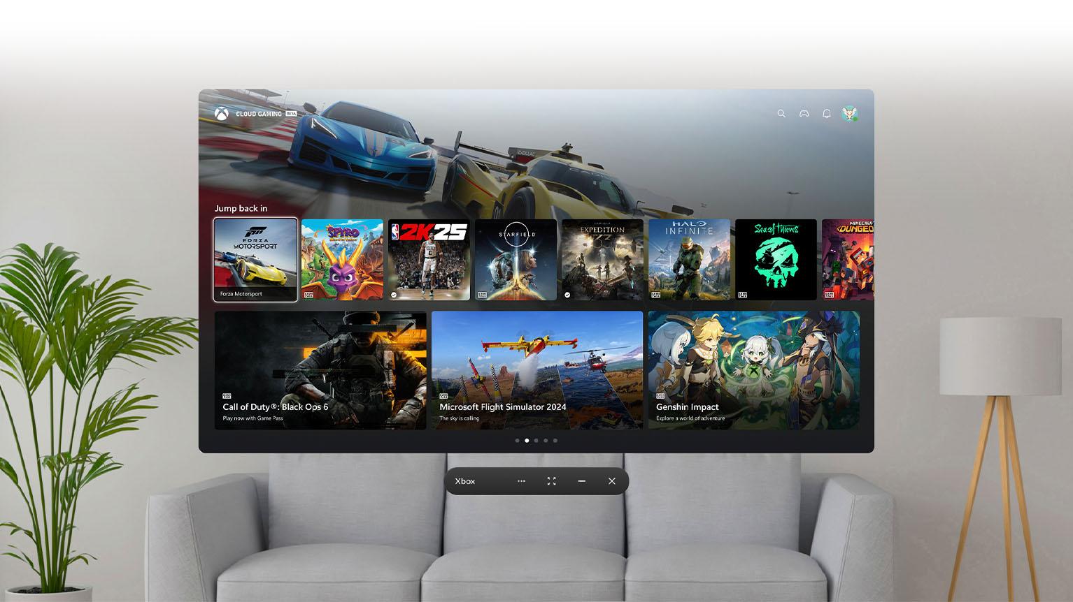 Realidad virtual Xbox