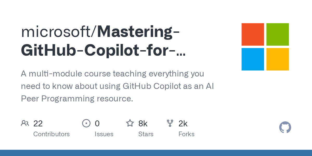 Mastering AI Development and Building AI Apps with GitHub Copilot