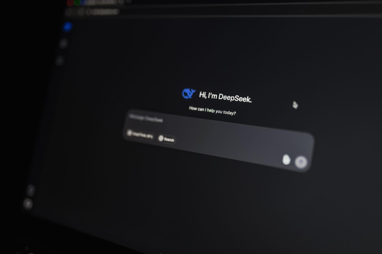 Interfaz de chat de inteligencia artificial en pantalla de ordenador, representando la configuración de ChatGPT.