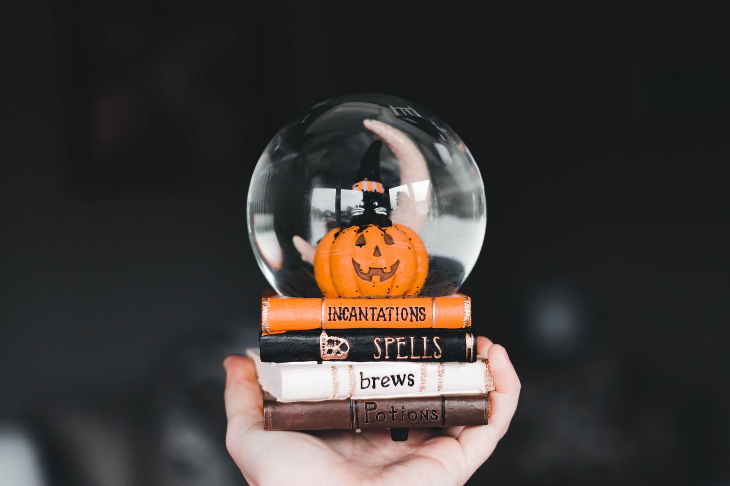 Esfera mágica con calabaza de Pumpkin Power Orb Skin
